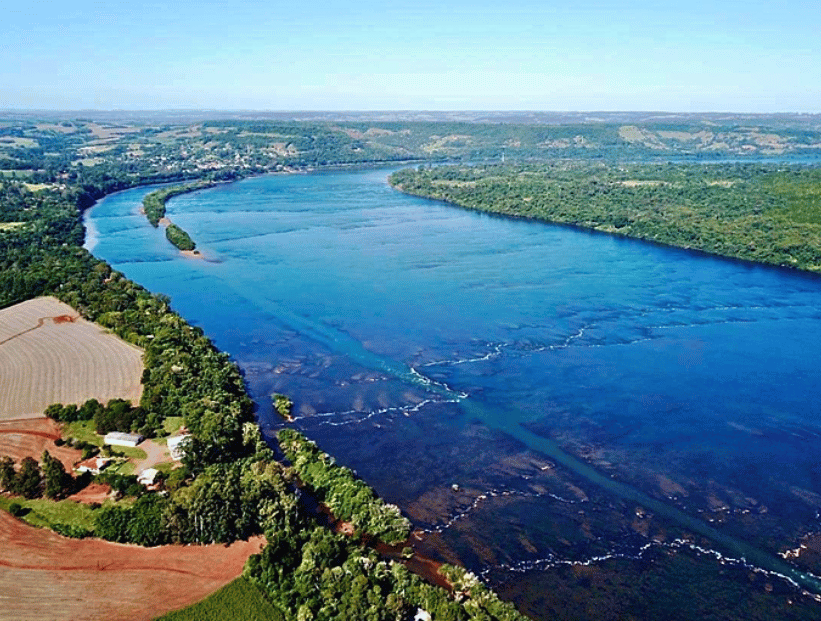 río uruguay, el río más largo y grande de Uruguay
