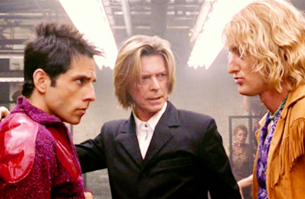 David Bowie en "Zoolander"(2001) cameos