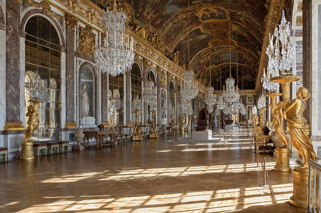 Galería de espejos de Luis XIV.