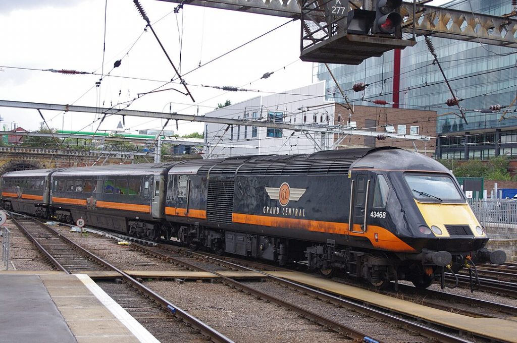 La locomotora diésel más rápida de la historia en Reino Unido. 