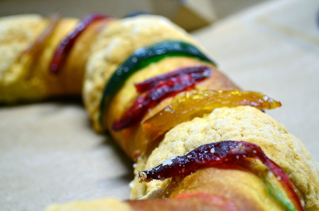 Frutas de la Rosca de Reyes.