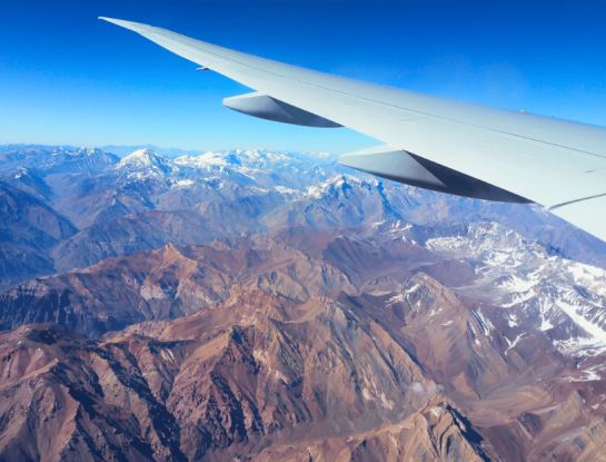 ¿Por qué hay turbulencia en los vuelos que pasan la Cordillera de los Andes?
