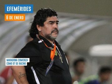 EFEMÉRIDES 6 de enero Maradona