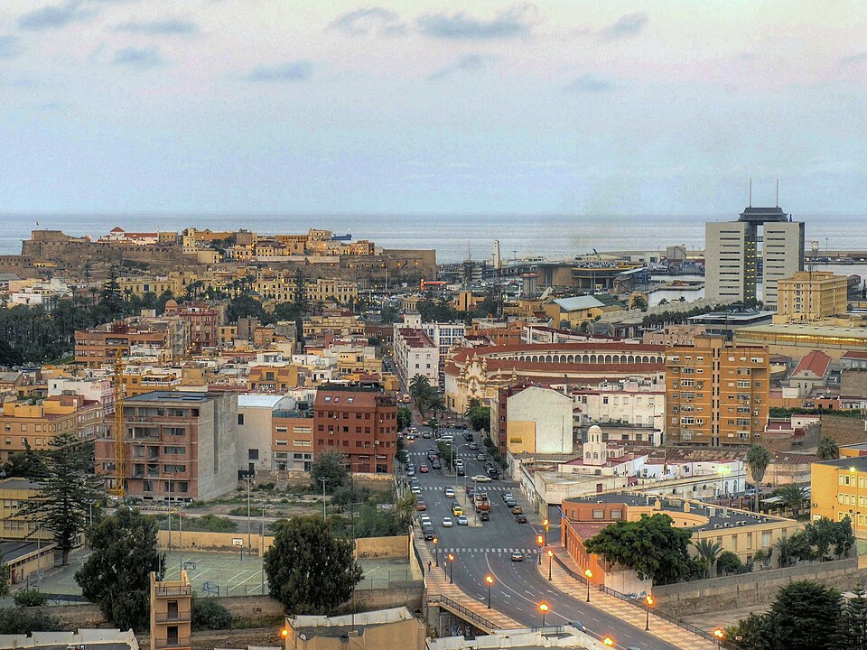 Paisaje urbano de España en África. 