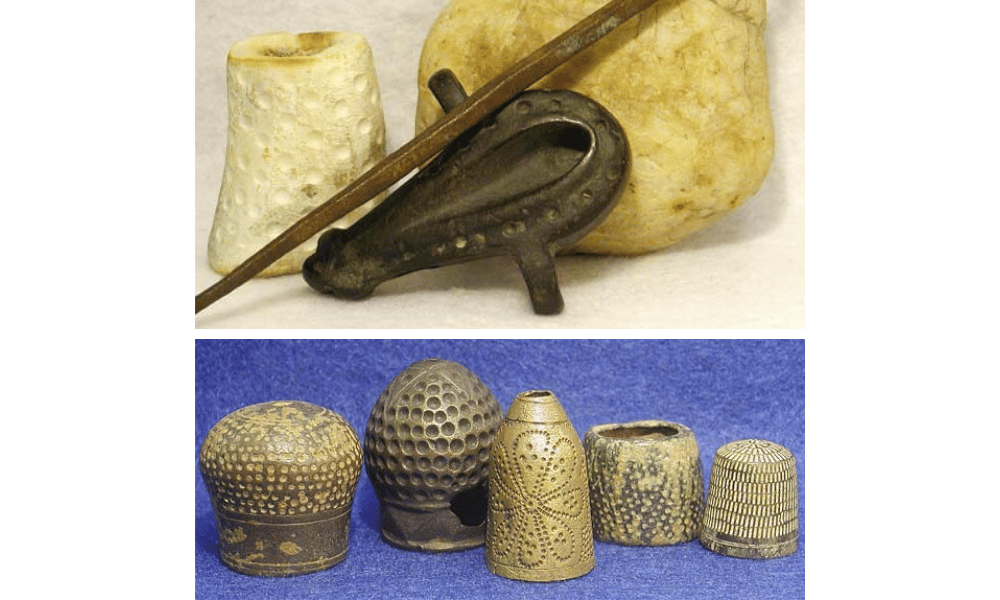 herramientas de costura antiguas