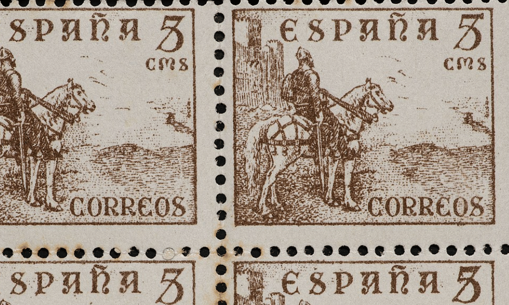 postales españolas con el cid campeador