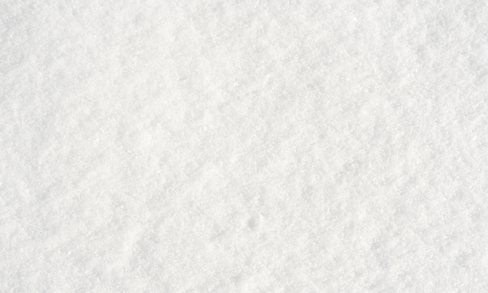 Nieve blanca. 