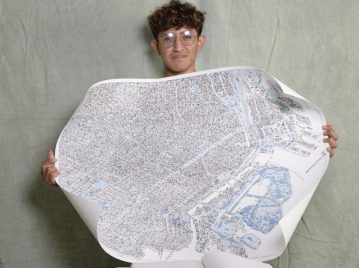 Abraham dibuja mapas