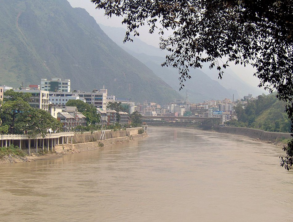 Río Salween, uno de los ríos más contaminados del mundo. 