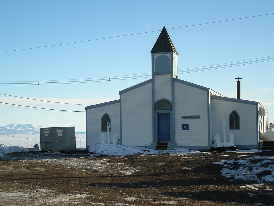 El otro recinto religioso de la Antártida que podría convertirse en la iglesia más austral del mundo. 