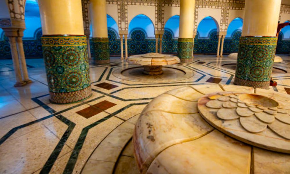 Segunda mezquita más alta del mundo - Mezquita de Hassan II por dentro