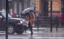 Tormenta: alertas amarilla, naranja y roja
