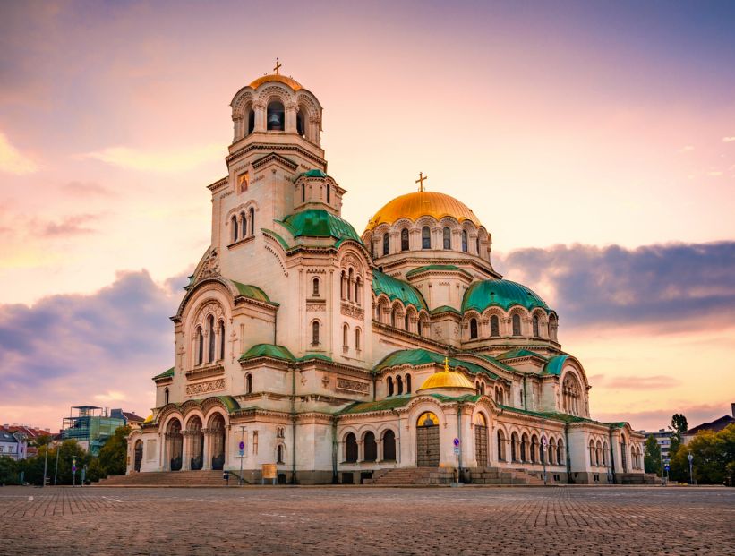 Segunda catedral más grande de los Balcanes - Catedral de San Alejandro Nevski