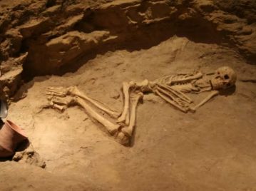 Restos humanos más antiguos de Europa