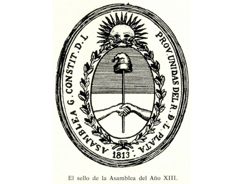 Escudo nacional argentino - símbolo patrio