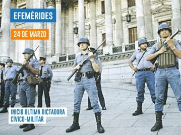 24 de marzo - Dictadura cívico-militar