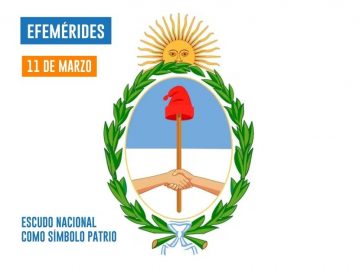 11 de marzo - escudo nacional