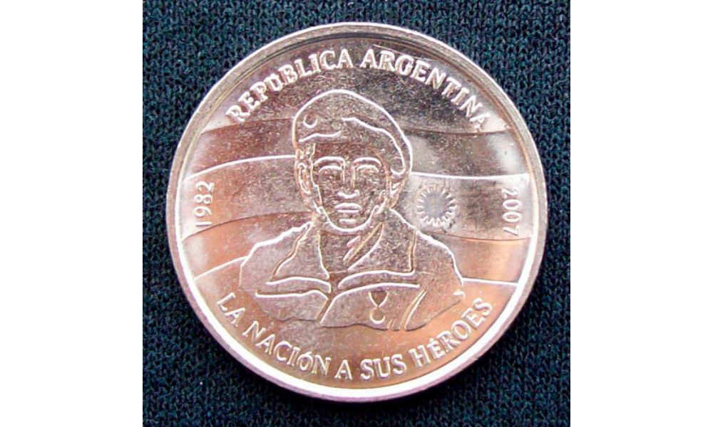 Monedas de Malvinas.