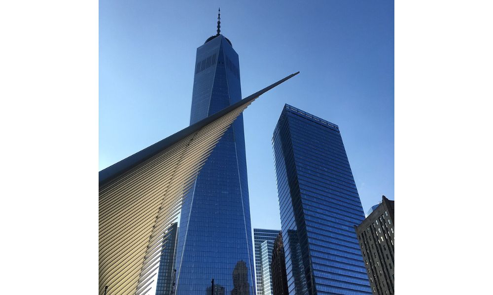 Panorama del lugar donde se construyó el edificio más alto de Estados Unidos. 
