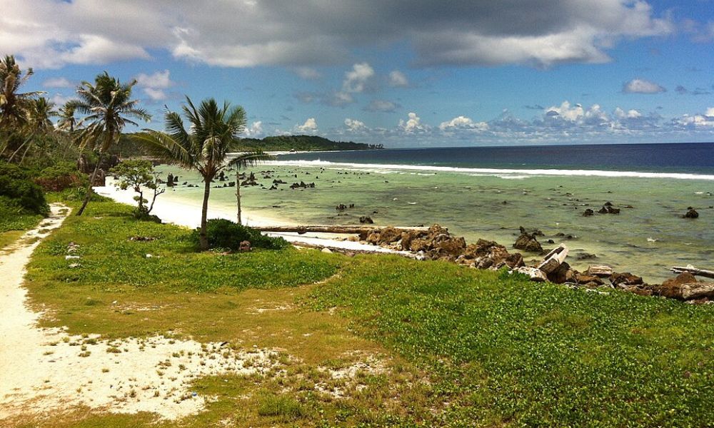 Playas del país insular más pequeño del mundo. 