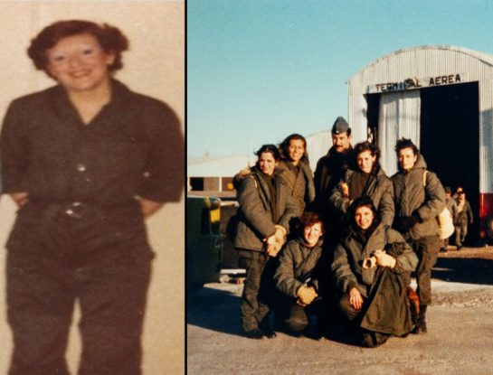 Silvia Barrera, la historia de la veterana de Malvinas que se destacó como enfermera voluntaria