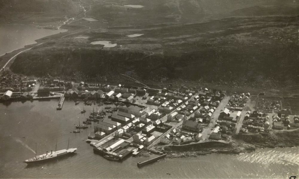 La ciudad más septentrional del mundo en 1923.