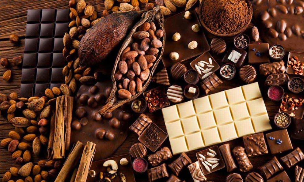 Chocolate, que se produce a partir de las semillas de cacao
