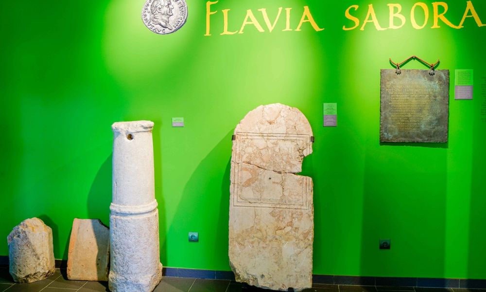 Objetos de Flavia Sabora, la antigua ciudad romana