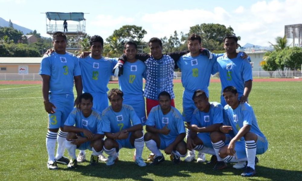 Países sin elección de fútbol oficial - Selección de Kiribati