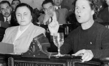 Primer grupo de legisladoras argentinas - 1952
