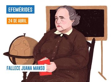 24 de abril - Juana Manso