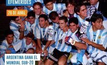 28 de abril - Argentina gana el mundial sub-20 en 1995