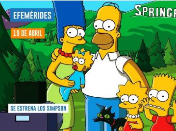 19 de abril - Los Simpson