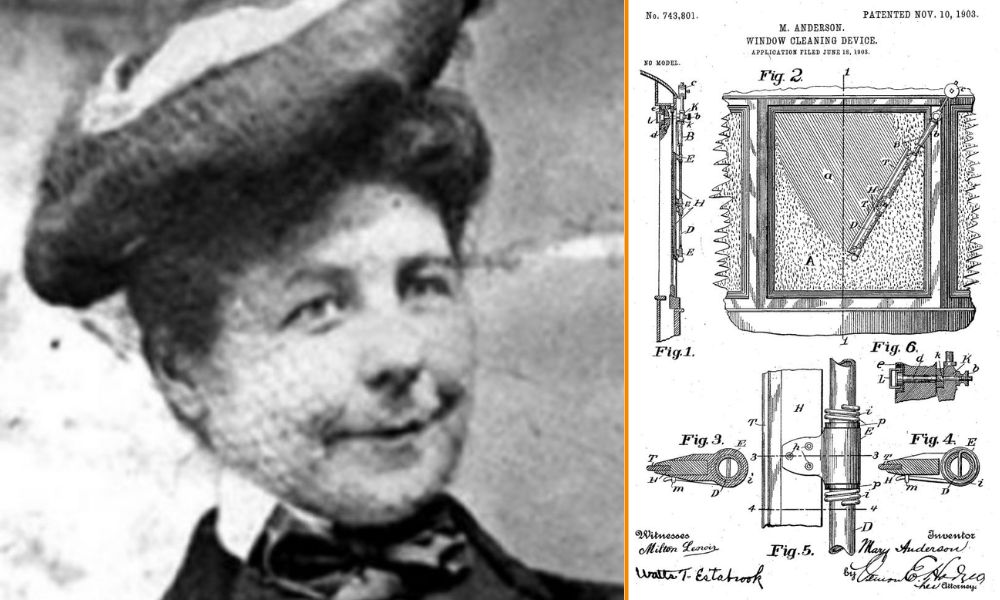 Mary Anderson, inventora del limpiaparabrisas