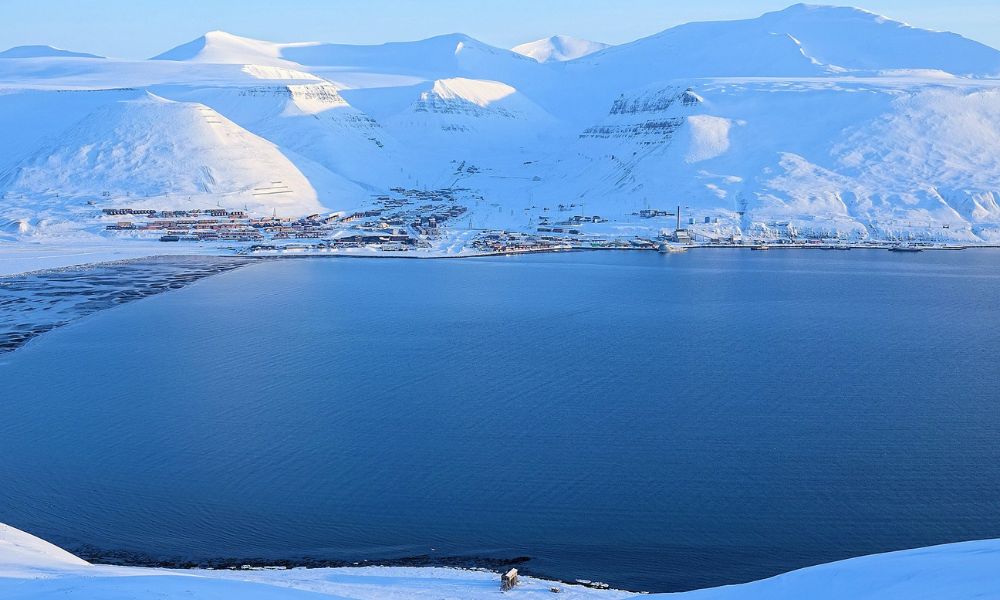 Longyearbyen, en Svalbard, Noruega