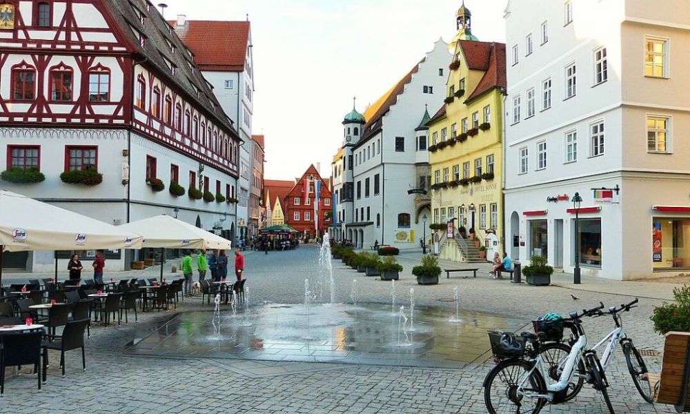 Centro de Nördlingen.