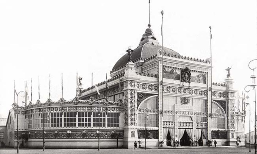 Expo Centenario Pabellón Italia, año 1910.