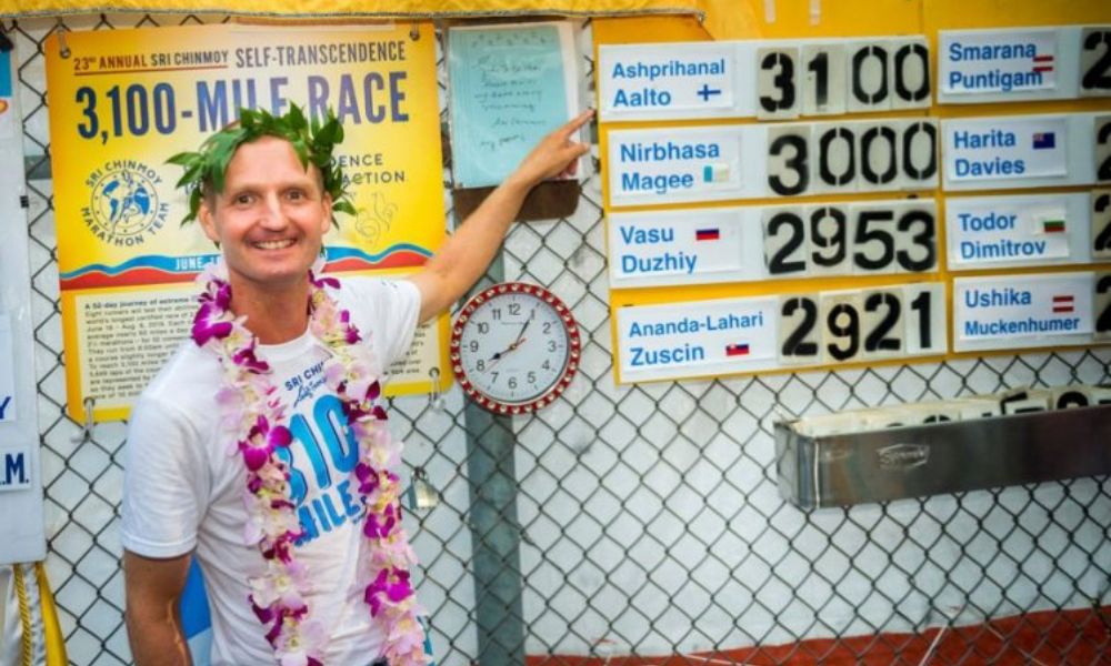 Carrera Anual de Autotrascendencia de 3100 millas de Sri Chinmoy.