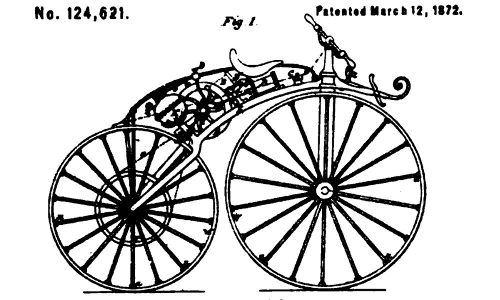 Un dibujo del Michaux-Perreaux. 