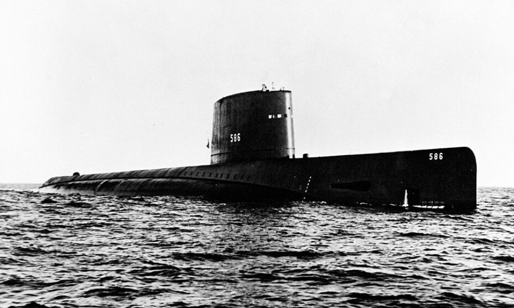 Foto del submarino Tritón. 