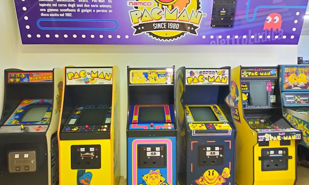 Máquinas de Pac-Man. 