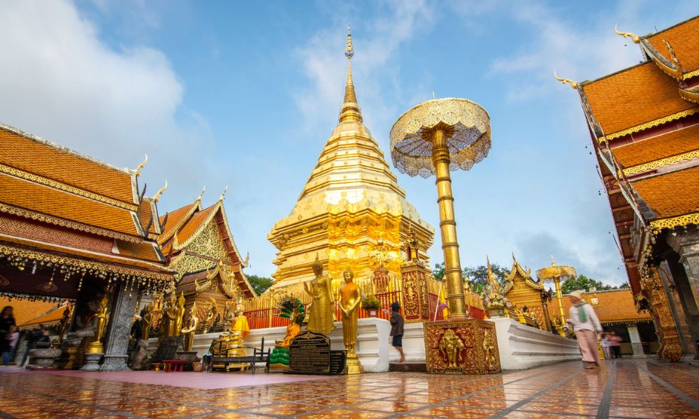 Wat Phra That, el principal templo budista del norte de Tailandia