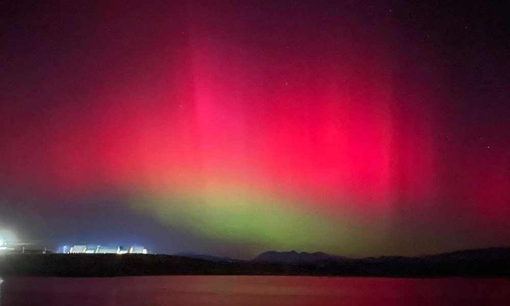 Tormenta solar - Auroras australes