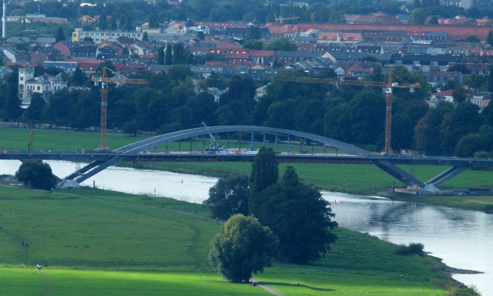Valle del Elba en Dresde, Alemania - Patrimonio de la Humanidad hasta 2009.