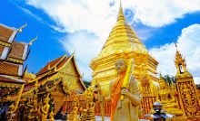 Wat Phra That, el principal templo budista del norte de Tailandia