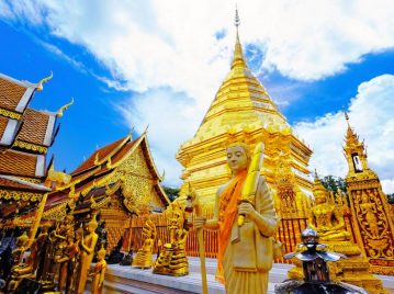 Wat Phra That, el principal templo budista del norte de Tailandia