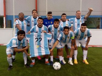 Selección argentina del Mundial de Fútbol para personas sin hogar