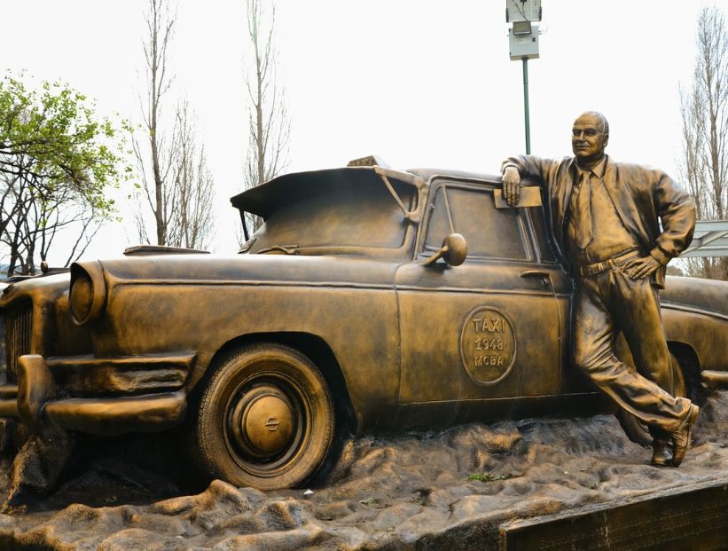 Día Nacional del Taxista en Argentina - Monumento al Taxista, Puerto Madero