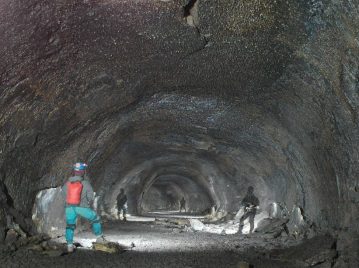 Cueva volcánica en la ciudad más grande de Nueva Zelanda