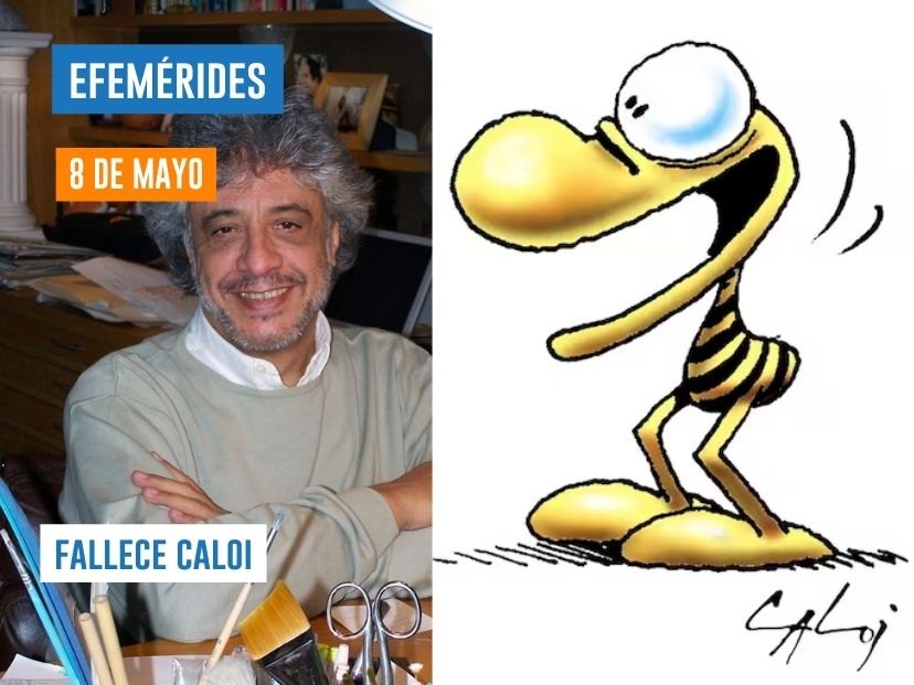 8 de mayo - Carlos Loiseau, "Caloi".